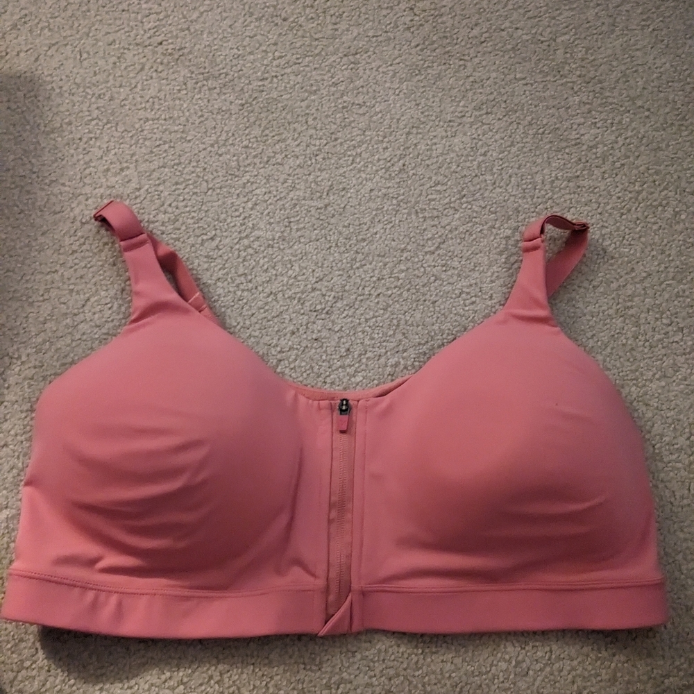 Pink Sports Bra